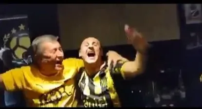 El video viral de Juan Salgado cantando canciones violentas de Peñarol