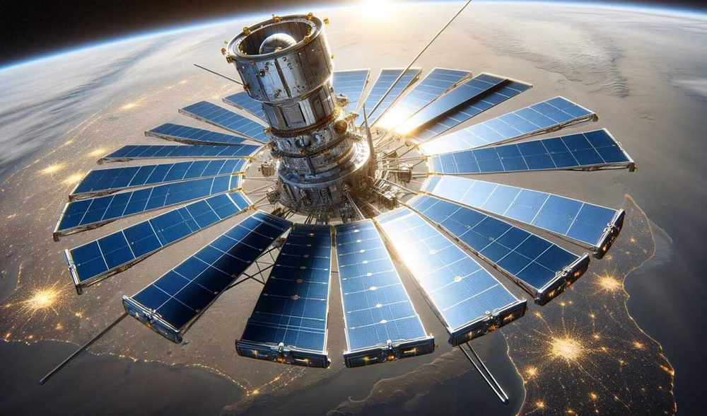 China construirá una central solar en el espacio