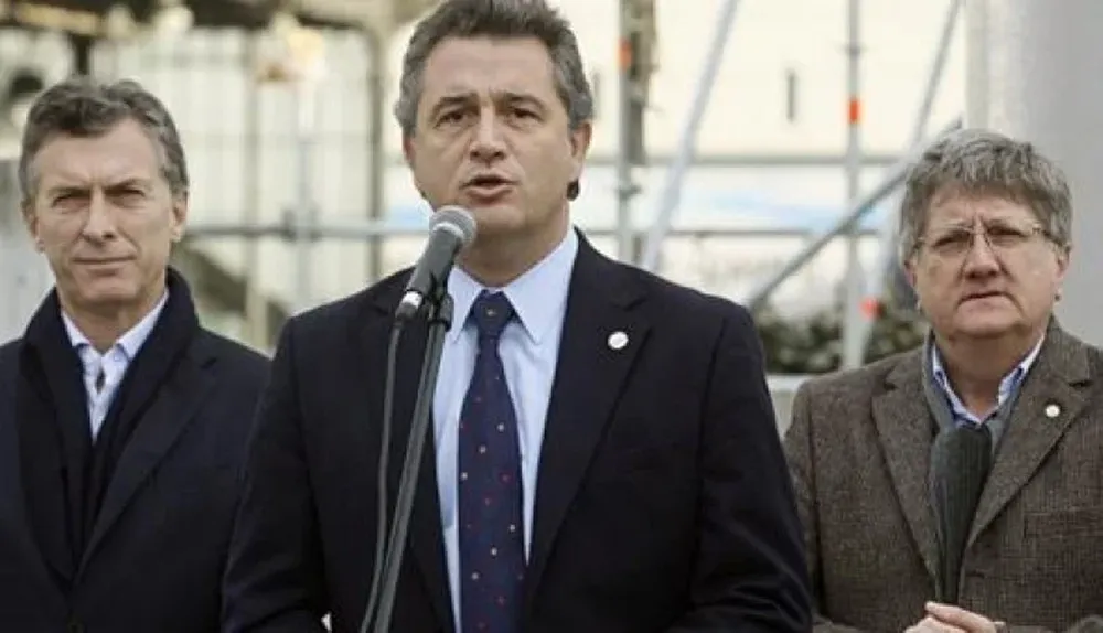 Luis Etchevehere en la apertura de la Rural de Palermo