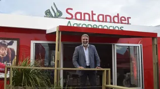 Gustavo Trelles, CEO de Santander.