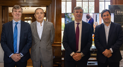 Jean Jacques Bragard y los eventuales ministros de Economía en el próximo período de gobierno