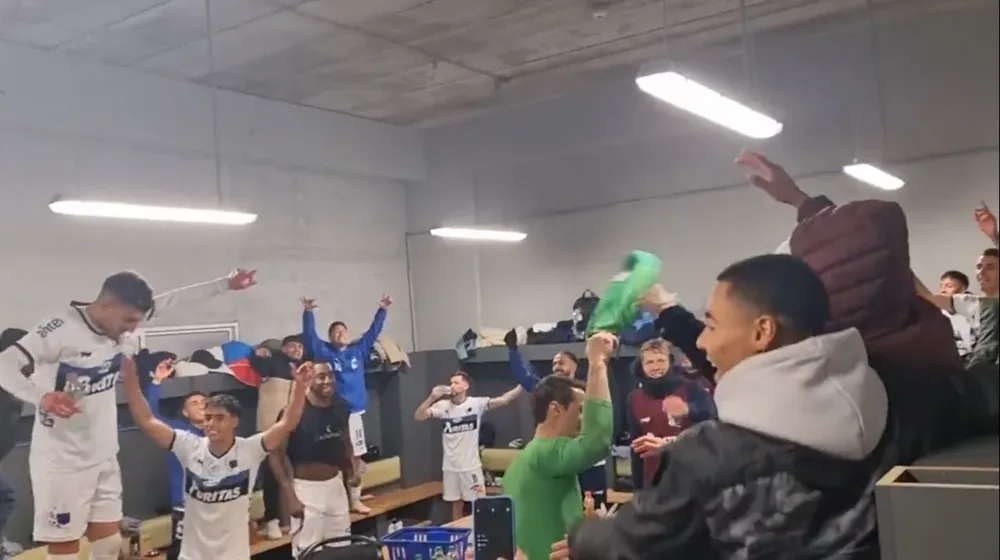 El festejo de Liverpool en el CDS