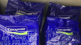 Lácteos: leche en polvo descremada con fuerte suba en el valor.