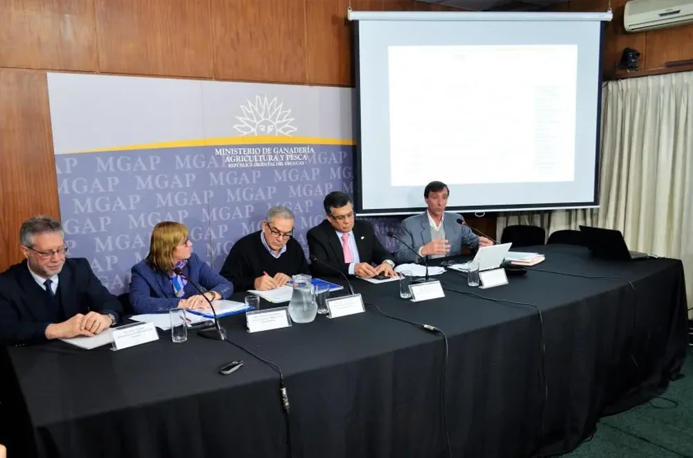 Vázquez, Lustemberg, Benech, Osorio y Soriano en el MGAP.