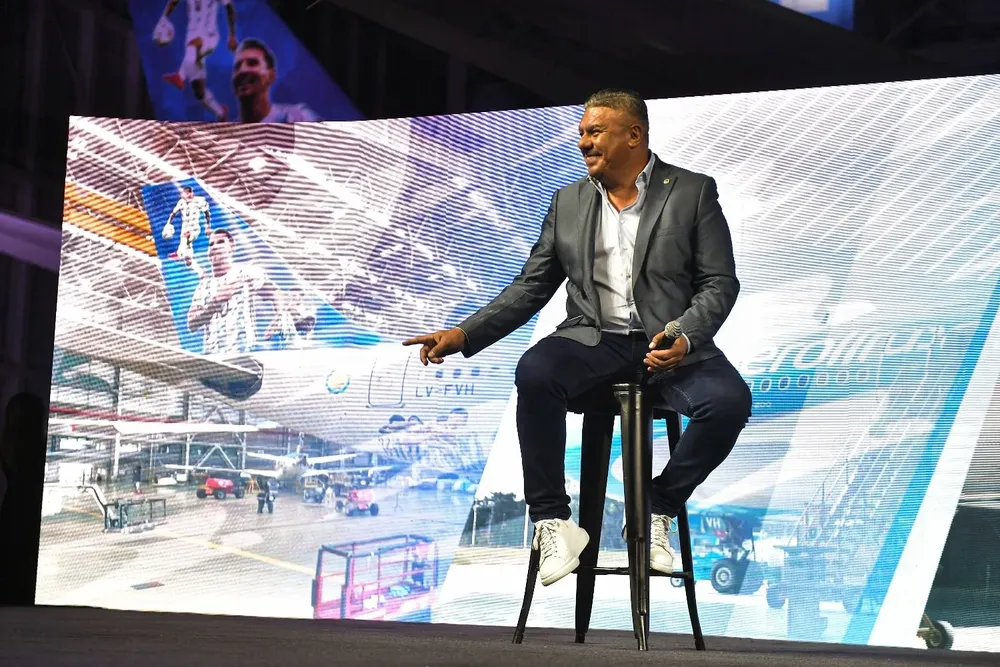 Claudio Chiqui Tapia, presidente de la AFA