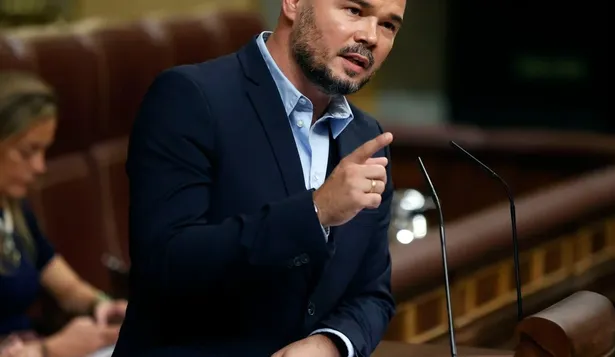 Gabriel Rufián, diputado del Congreso por el partido independentista Esquerra Republicana de Catalunya