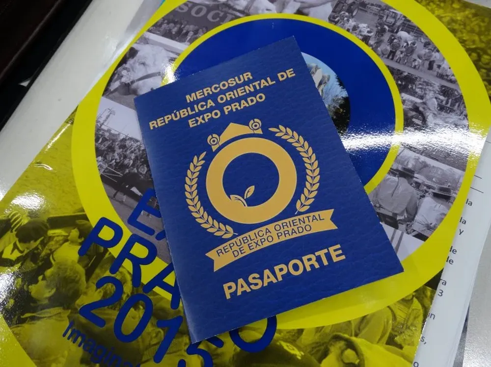 Pasaporte de ingreso al predio de la Rural del Prado.