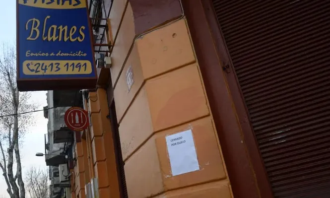 Vi a la gente tirarse al piso desesperada