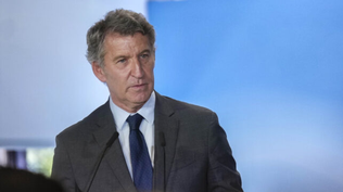 El líder del PP, Alberto Núñez Feijóo.