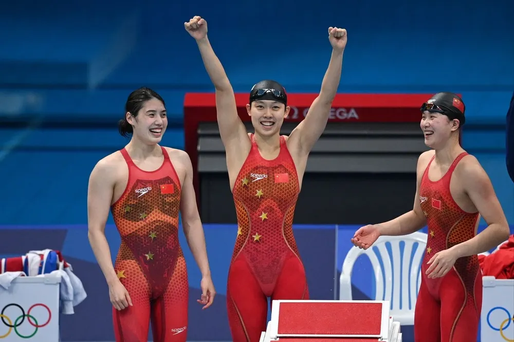 Nadadoras chinas en Tokyo 2021