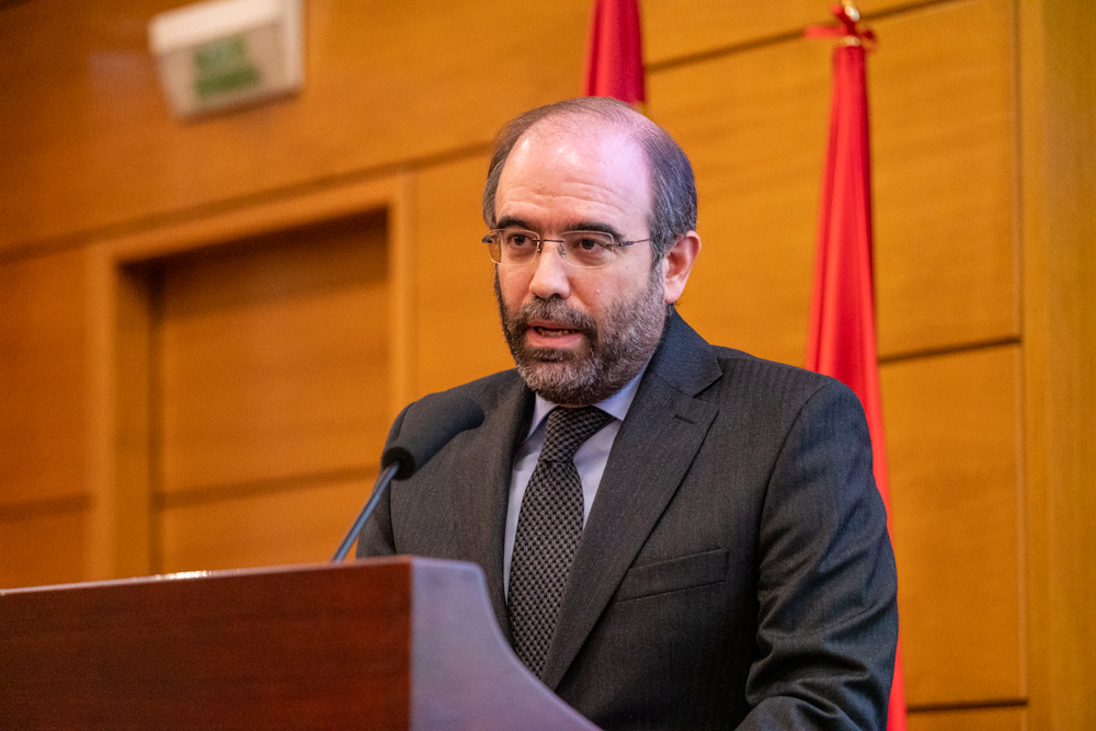 José María Coello de Portugal, vicerrector de Planificación, Coordinación y Relaciones Institucionales de la Universidad Complutense.