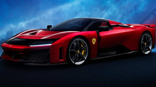 Ferrari F80, uno de los últimos modelos lanzados por la marca italiana.