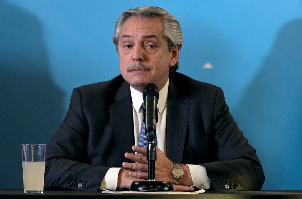 Alberto Fernández, presidente de los argentinos.
