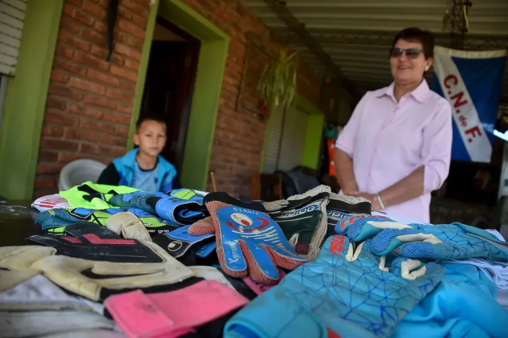 La colección de guantes