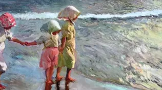 Las tres hermanas en la playa, una de las mejores obras del artista Joaquín Sorolla y Bastida