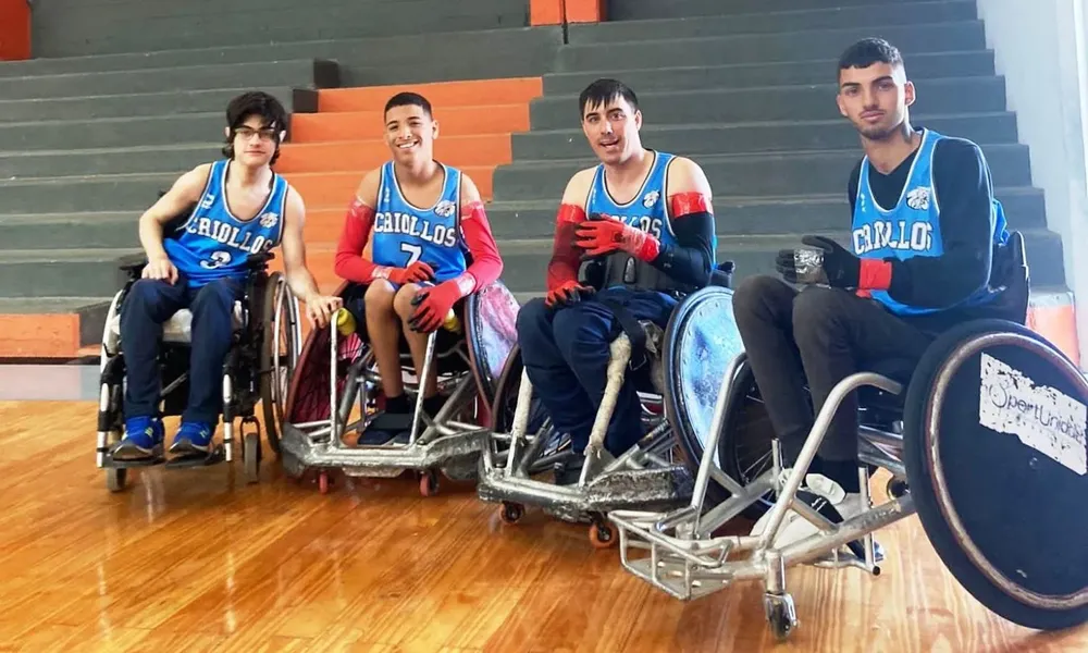 Los Criollos en cancha