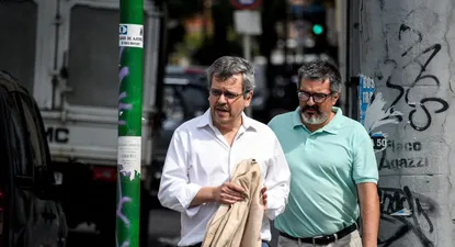 Gustavo Leal este jueves, tras dejar La Huella de Seregni