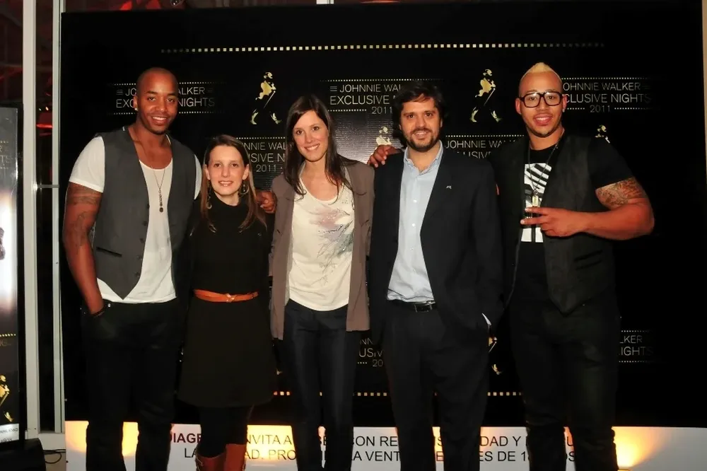 Damien Escobar, Carolina Rohrer, Valeria Bracco, Juan Pablo Martorell y Tourie escobar