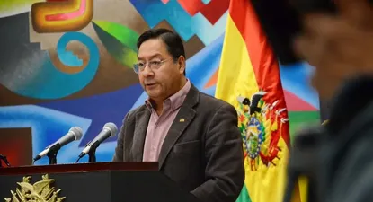 Luis Arce, presidente de Bolivia