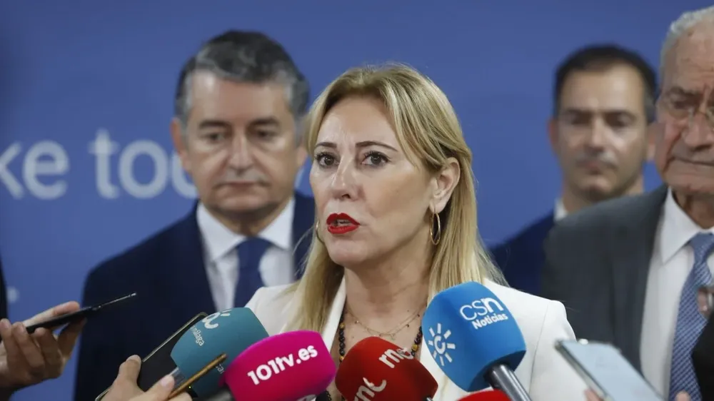 La consejera andaluza de Economía y Hacienda, Carolina España,