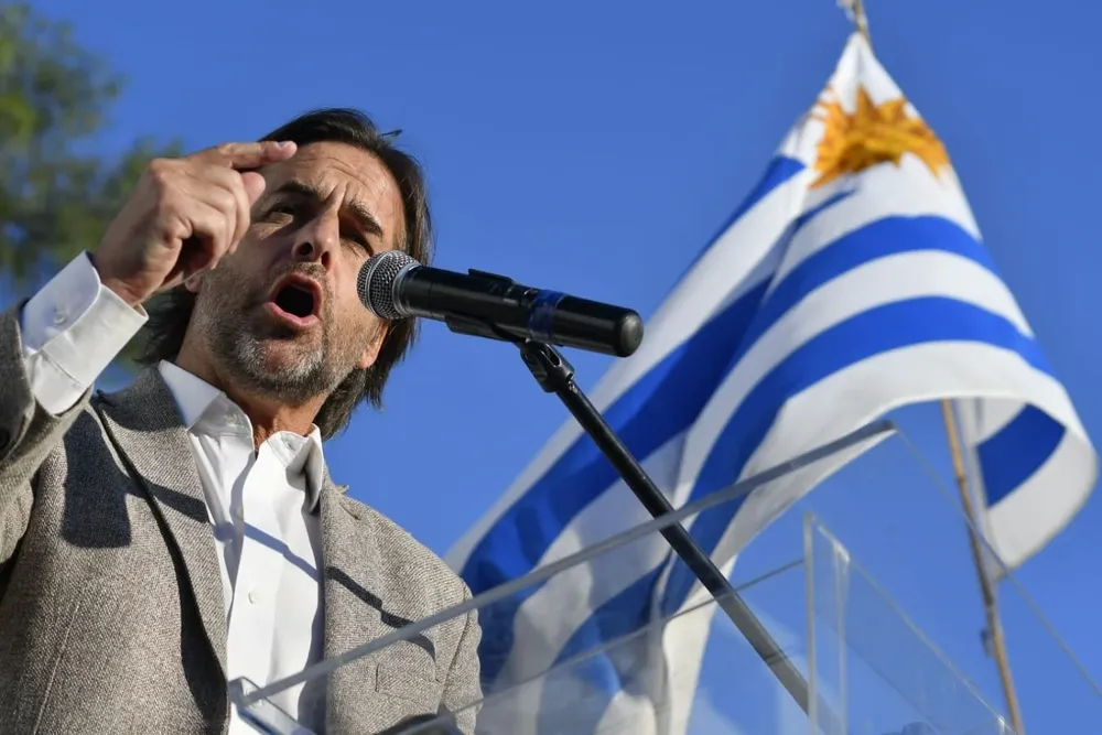 El discurso de Lacalle Pou en la inauguración