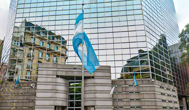 Edificio de la Cancillería Argentina.