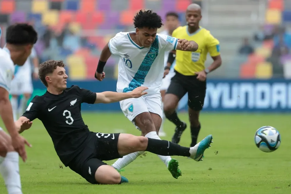 En su debut, Guatemala perdió contra Nueva Zelanda
