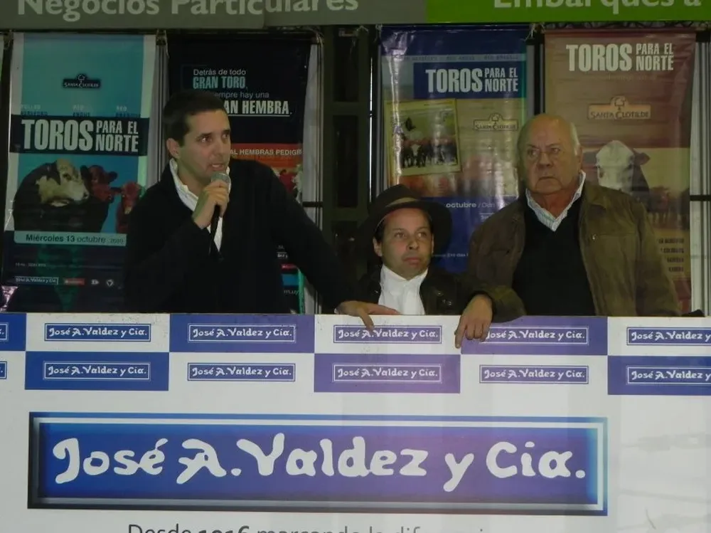 Felipe Bove, Pablo Valdez y Abayubá Valdez