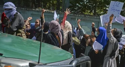 Protestas contra los talibanes en Afganistán