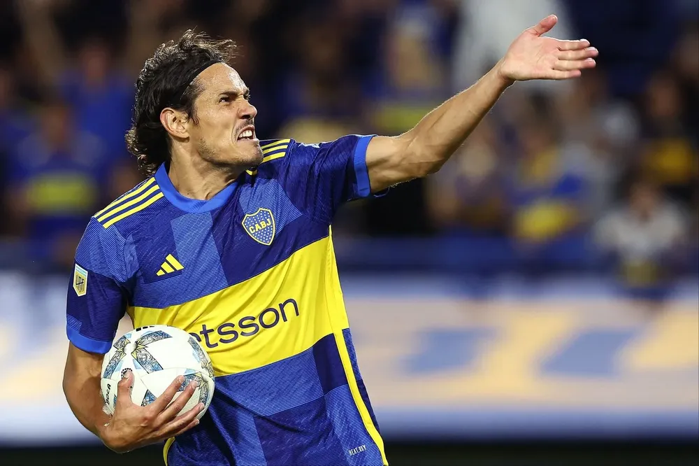 Cavani en Boca
