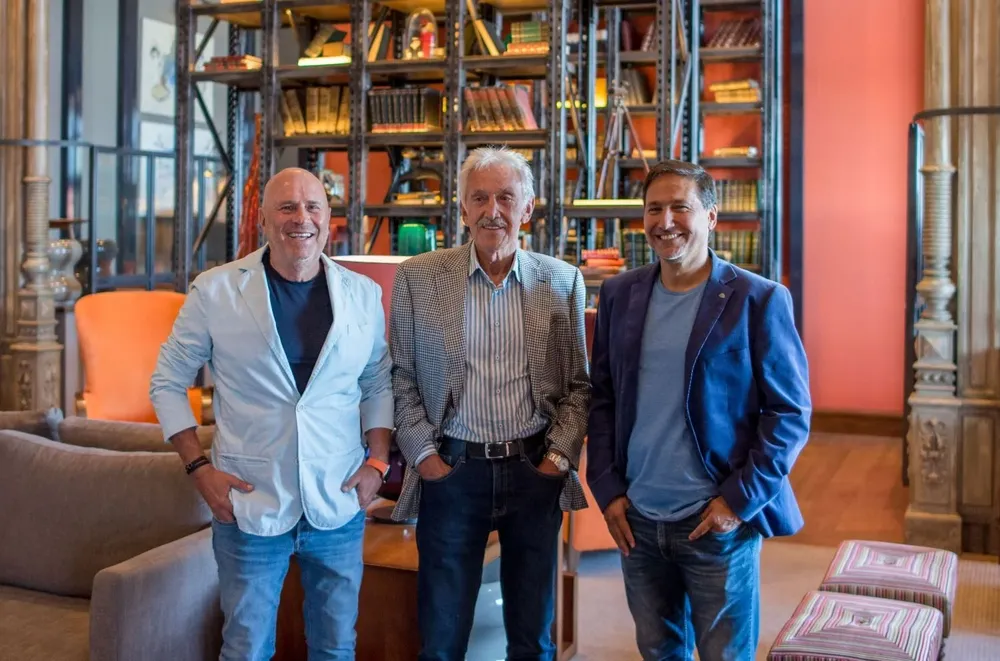 Edgardo Novick, Ricardo Weiss y Daniel Weiss