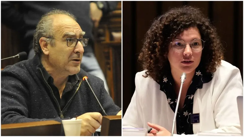 Gustavo Olmos y Martina Casás