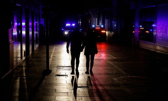 Una imagen del apagón de abril en España.&nbsp;