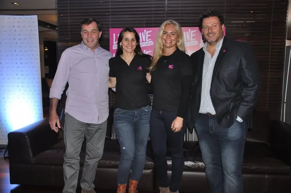 Luis Ma. Acuña, Jessica Charamelo, María Barboza y Pablo Pesce