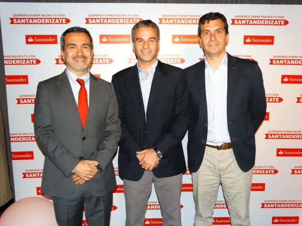 Juan Carlos Chomali, Pablo Gaudio y Esteban Gherardi