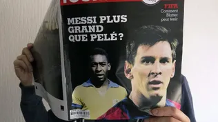 Messi y Pelé en la tapa de France Football