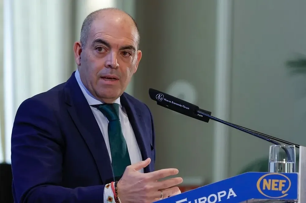 El presidente de la Federación de Autónomos ATA y vicepresidente de CEOE, Lorenzo Amor, en una imagen de archivo