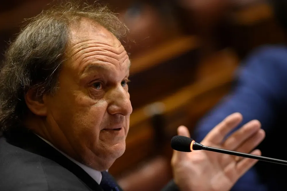 El diputado Eduardo Lust