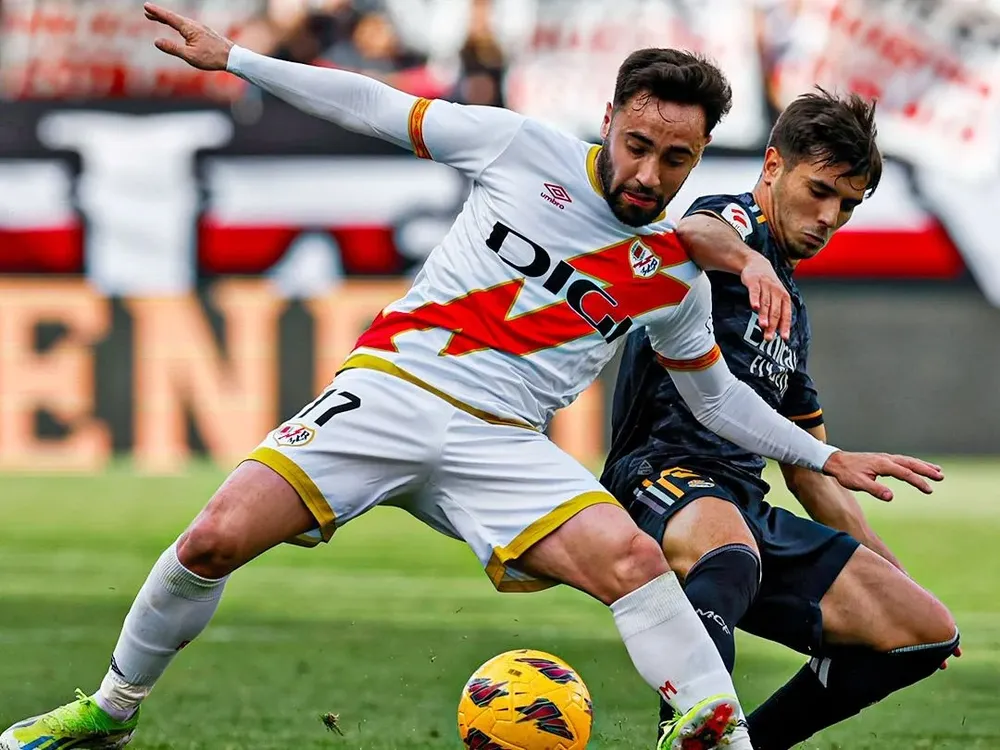 Tropezón del Real Madrid.