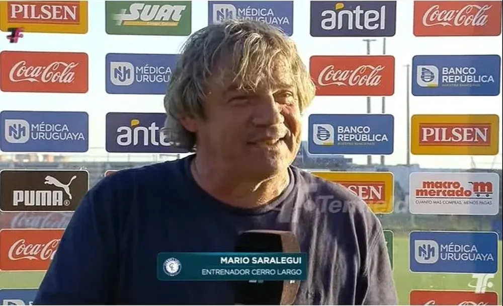 Mario Saralegui, DT de Cerro Largo