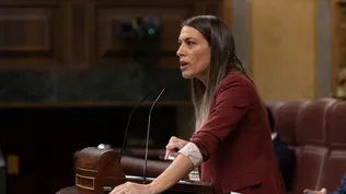 La portavoz de Junts en el Congreso, Miriam Nogueras.