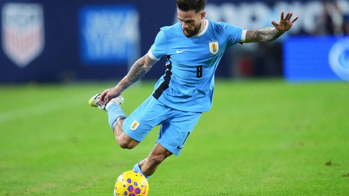 El mal partido de Nahitan Nández en la goleada ante Estados Unidos a partir del cual nunca más fue citado por Marcelo Bielsa a la selección uruguaya