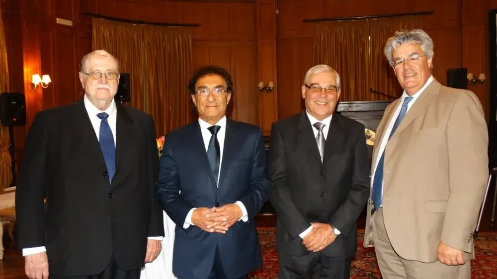 Enrique Giner, Jorge Abuchalja, Nilo Peile y Daniel Querol