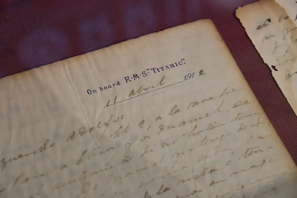 La carta manuscrita de Ramón Artagaveytia en exhibición