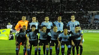 El equipo titular que jugó ante Colombia en el Centenario.