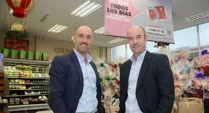 Santiago Illa, Gerente de Compras de Grupo Disco y Juan Manuel Gasparri, gerente de Banca Persona de Santander