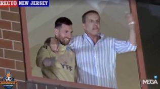 Cristóbal Soria, periodista de El Chiringuito y Lionel Messi