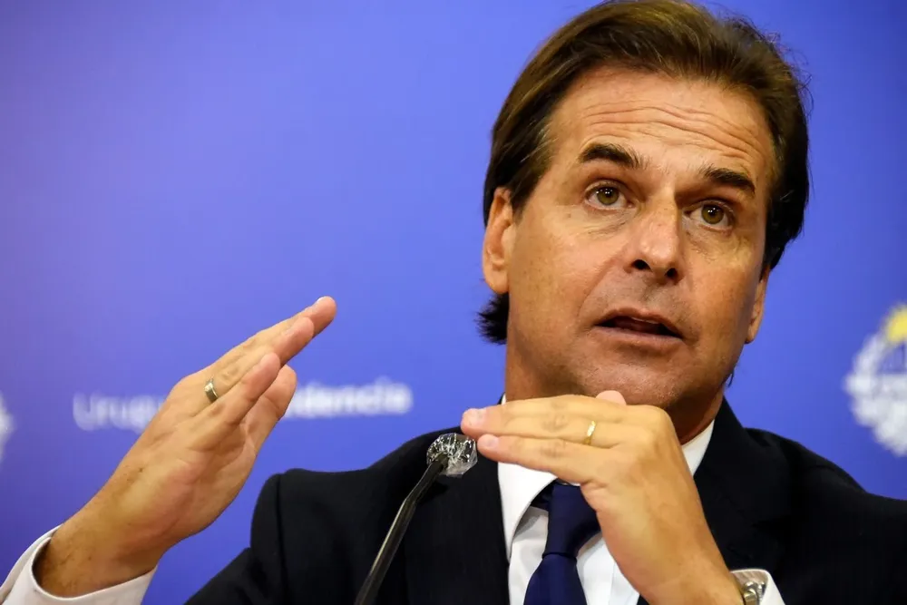 Lacalle Pou brindó una conferencia de prensa