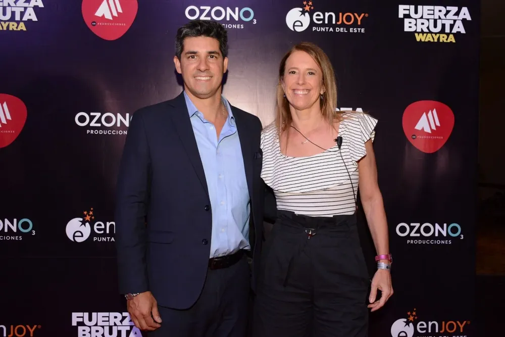 Javier Azcurra y Angie Arbesú