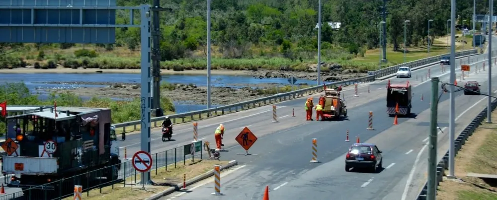 El tramo del ingreso a Pan de Azúcar por la ruta Interbalnearia se encuentra en obras